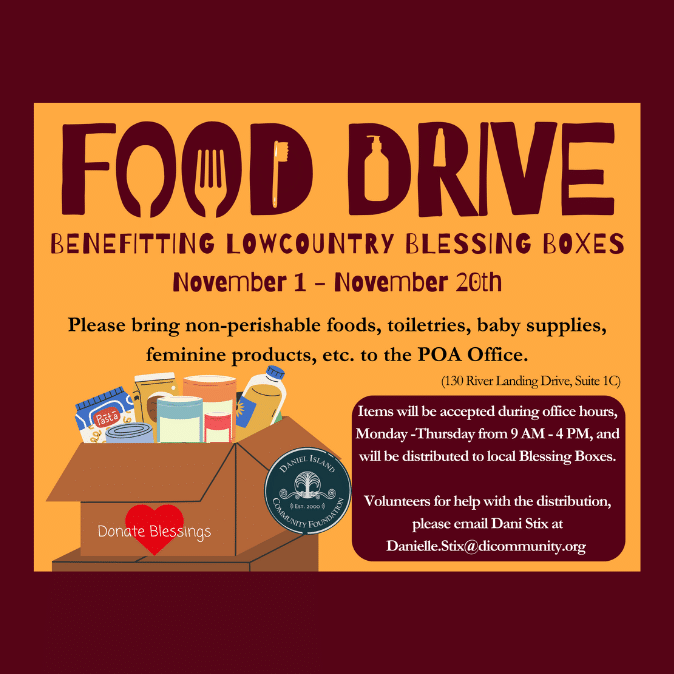 Food Drive For Lowcountry Blessing Box Project