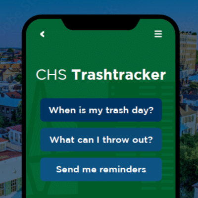 City of Charleston TrashTracker Mobile App