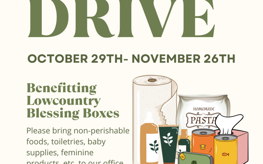 Thanksgiving Drive For Lowcountry Blessing Boxes