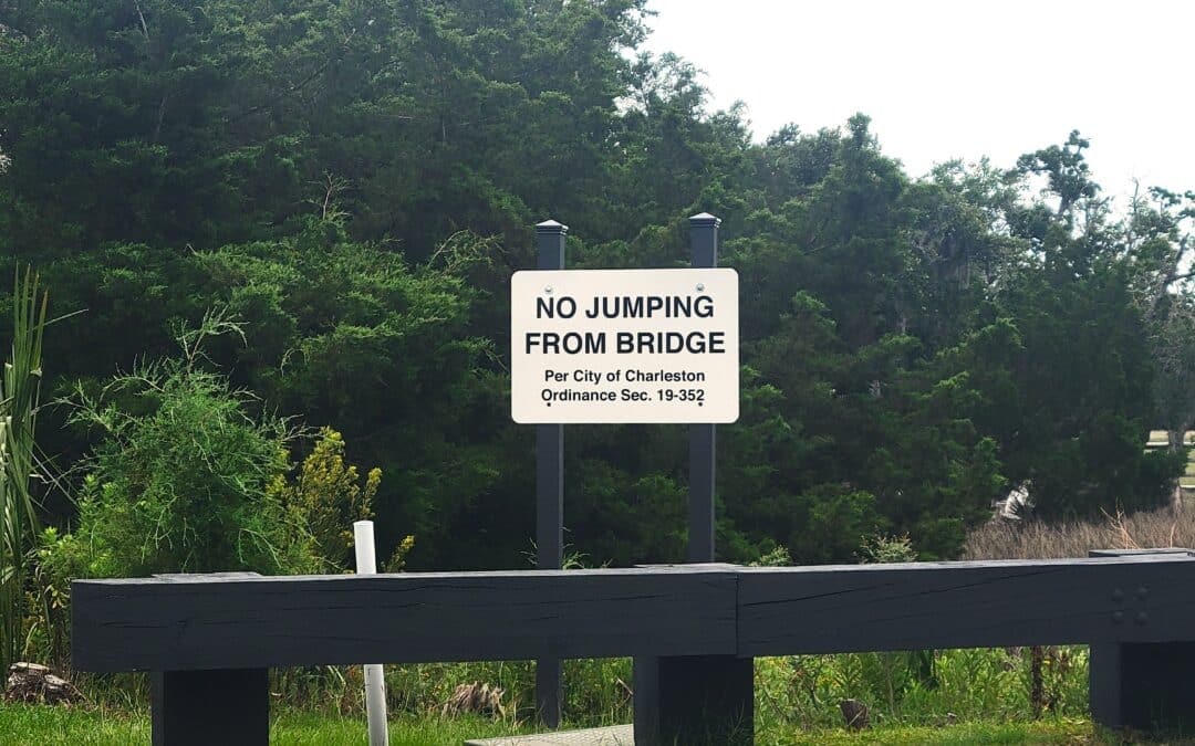 Safety Reminder: Bridge Jumping Is Dangerous & Illegal